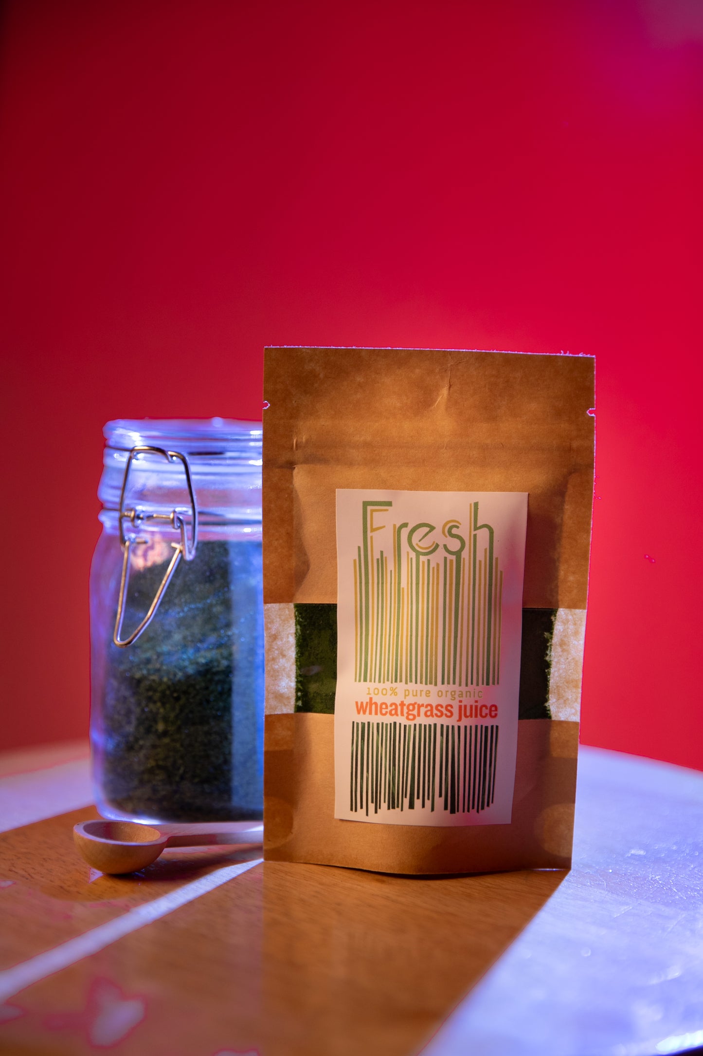 Fresh Wheatgrass Juice Powder Starter Kit