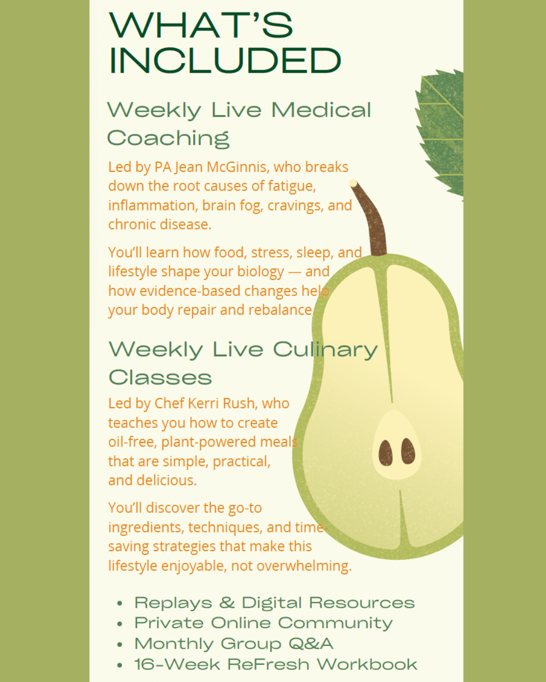 ReFresh Your Health Program + Experience